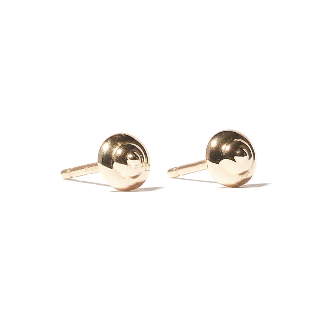 Evolve Mini Stud Earrings - Gold