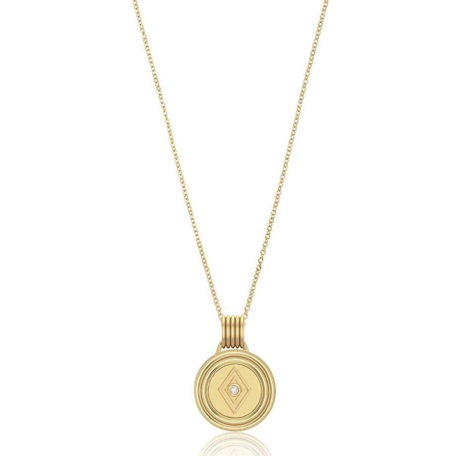 Sagesse - Veni Petite Medallion Necklace 11mm