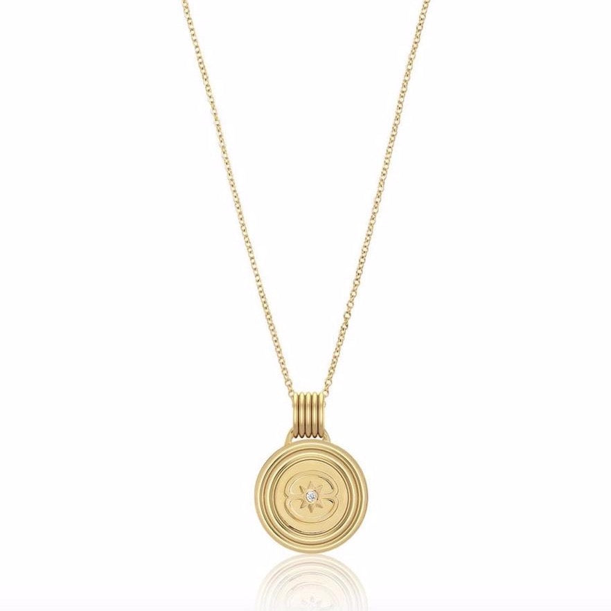 Sagesse - Stella Petite Medallion Necklace 11mm