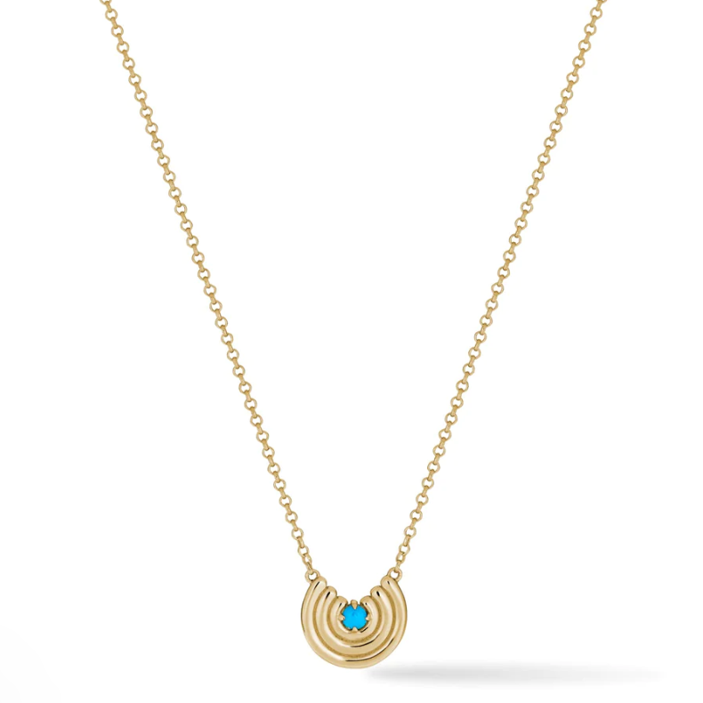 Petite Revival Necklace Turquoise