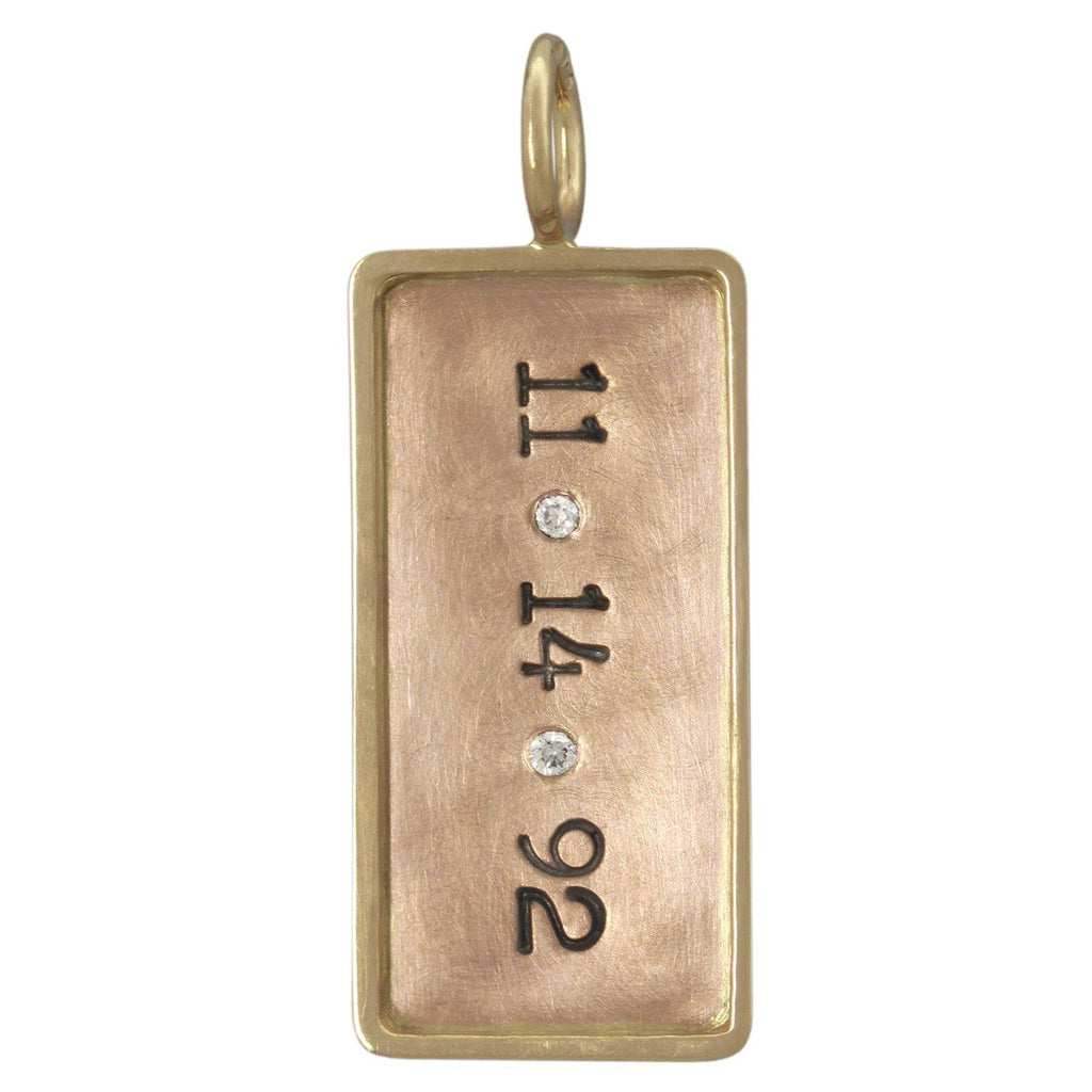 Date and Diamond ID Tag