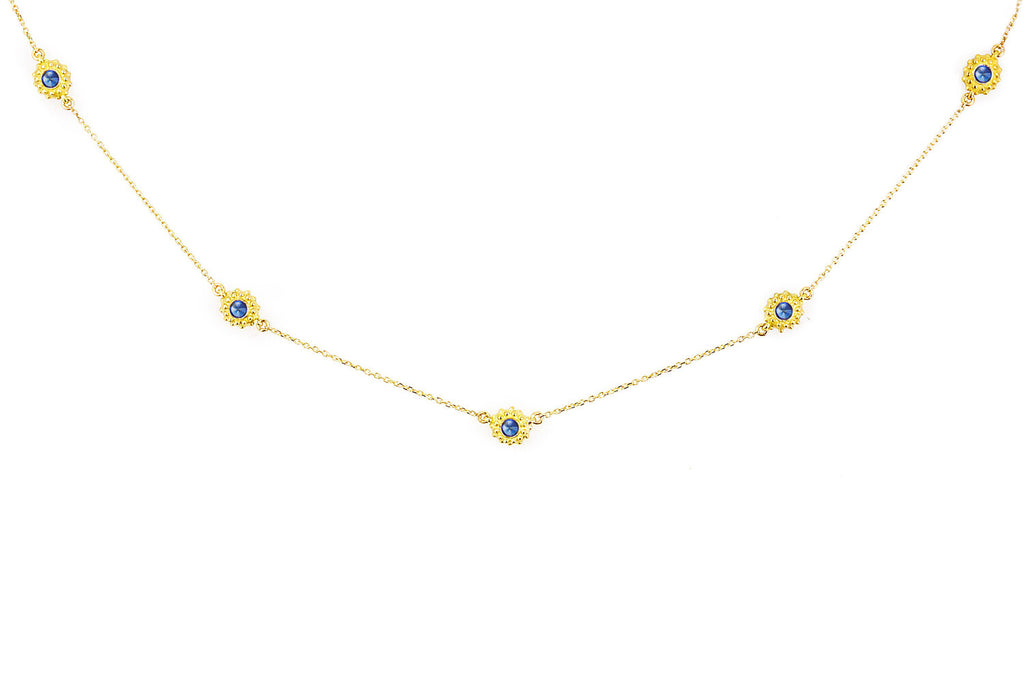 Intuition Blue Sapphire Necklace
