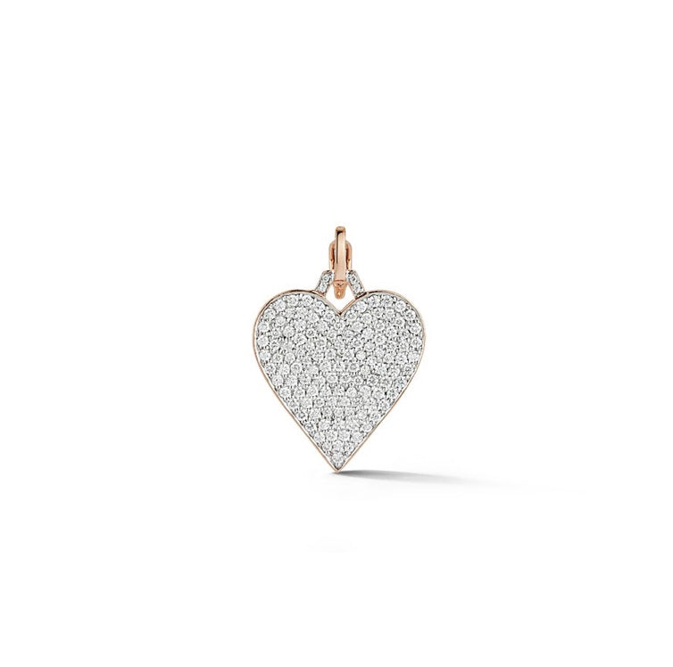 Dora Diamond Heart Charm