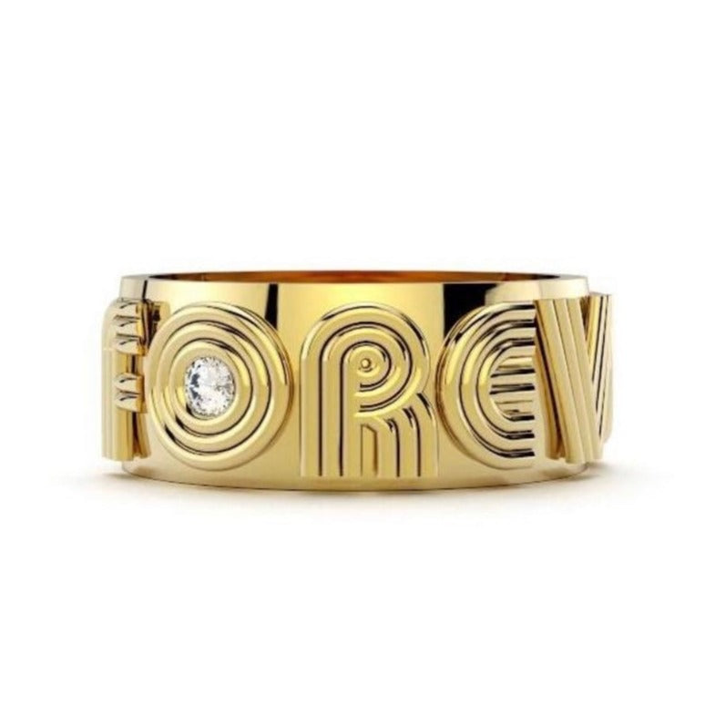 FOREVER Band in Gold