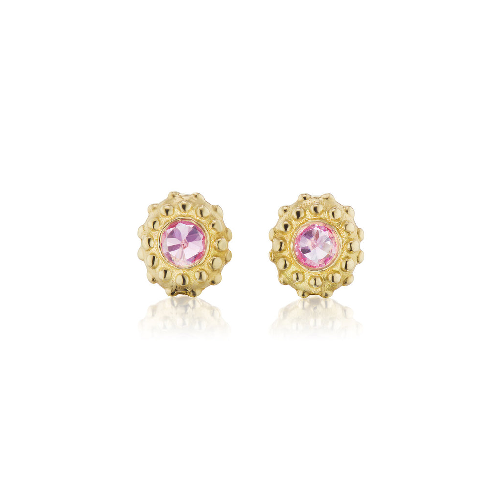 Intuition Pink Sapphire Studs