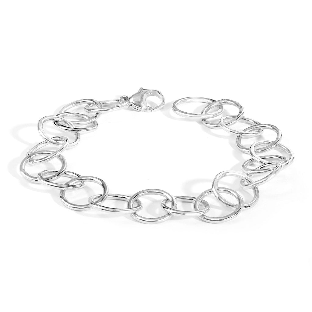Silver Handmade Link Bracelet